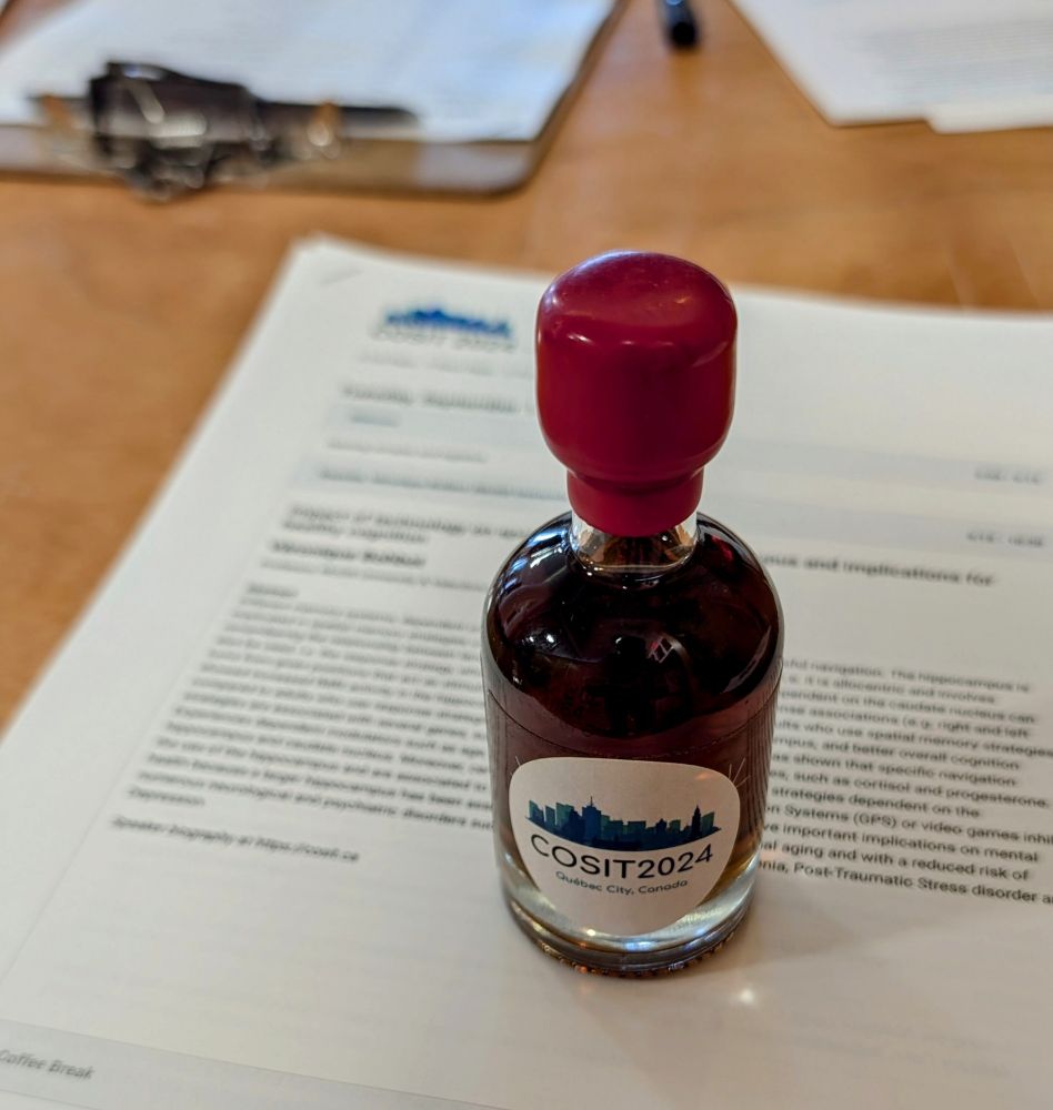 Small maple syrup bottle