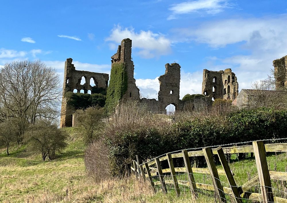 Castle ruins at Sheriff Hutton