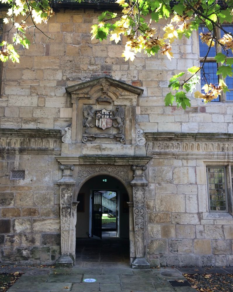 Elizabethan doorway in York