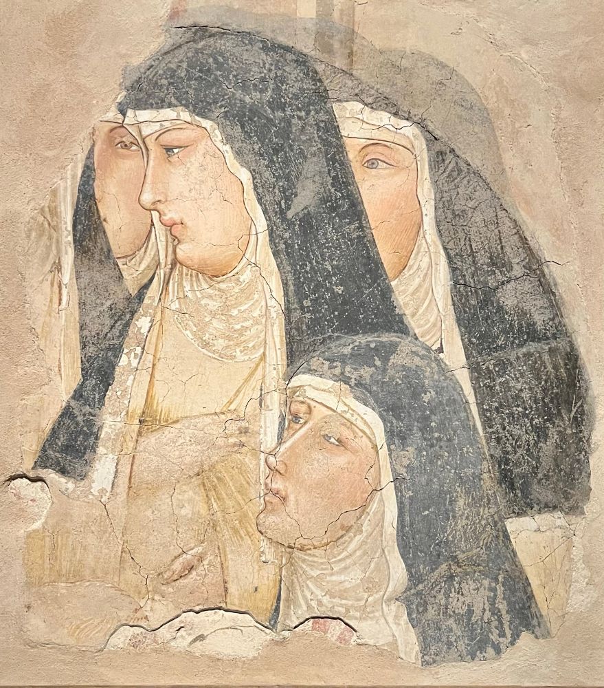 Painting of four nuns