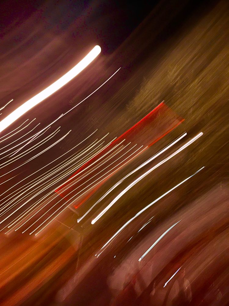 Blurry image of a California city