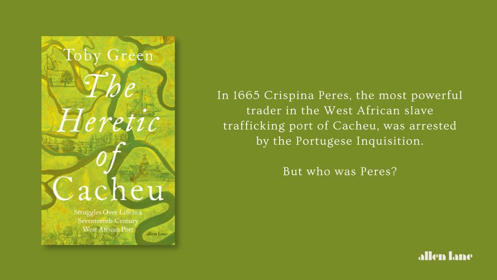 Green background with the book The Heretic of Chacheu on front.