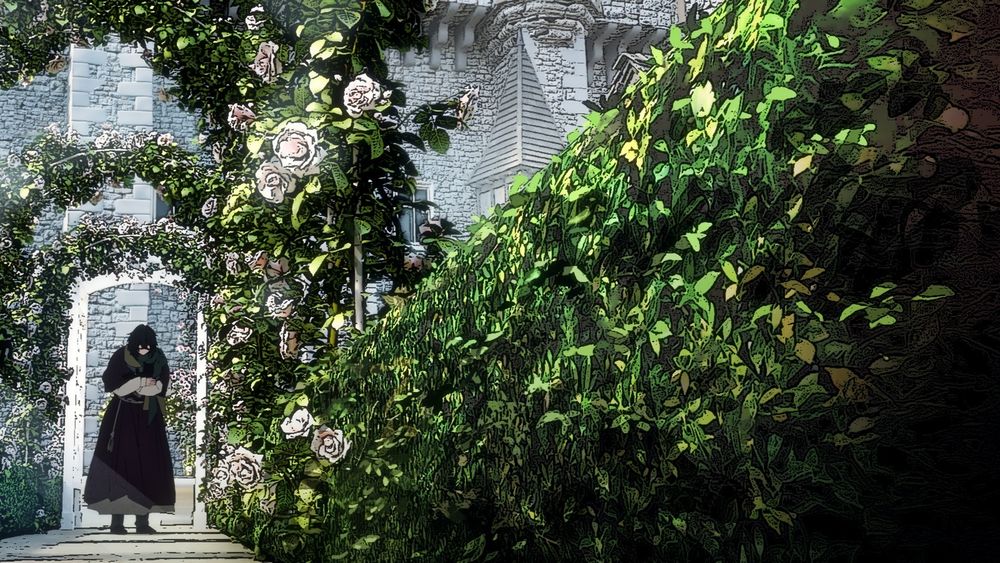 A garden scene from Delico's Nursery