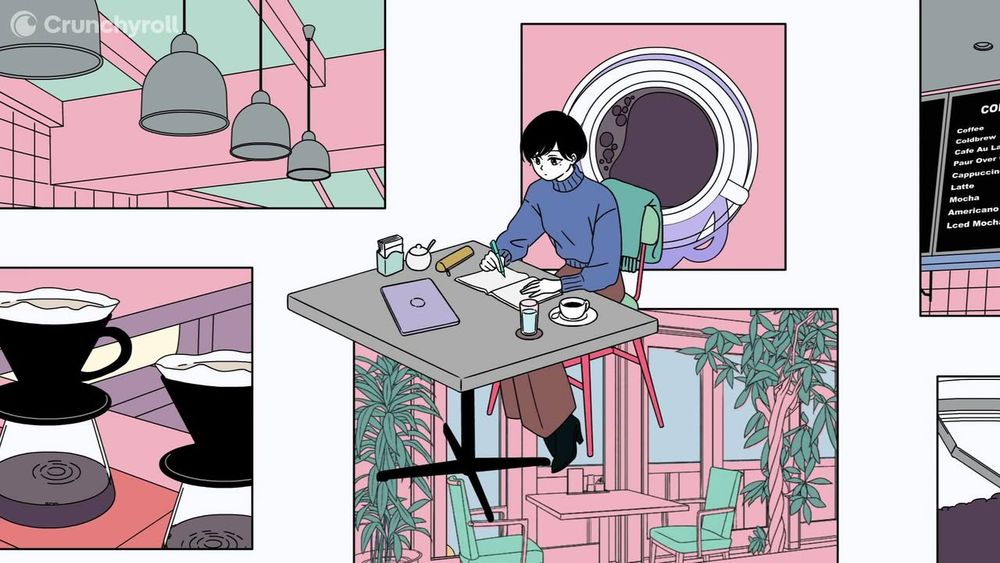woman working at desk