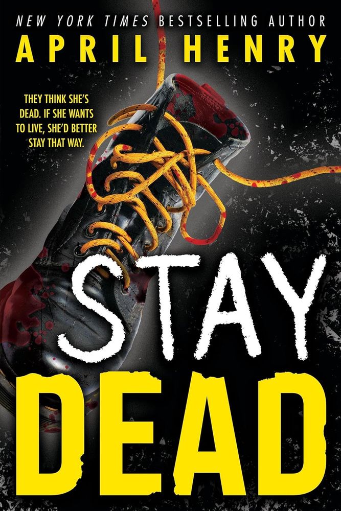 The cover of "Stay Dead" by April Henry.

Sometimes, the only way to live is to make sure the world thinks you’re dead . . . 

In the aftermath of a car accident that claimed the life of her senator father, sixteen-year-old Milan finds herself adrift, expelled from her third boarding school. Milan’s mother, who has assumed the senate seat, diverts her private plane to pick up her daughter. But on their way home, a bomb rips off a wing and the plane crashes in the mountains. In her final moments, Milan’s mother entrusts her with a key. She reveals it will unlock the evidence that so many people have already died for—including Milan’s father. The only way Milan can survive, her mom tells her, is to let everyone believe she died with the other passengers.

​Milan is forced to navigate a perilous descent in freezing conditions while outwitting everything from a drone to wild animals. With relentless assassins on her trail, she must untangle the web of deceit and save herself and countless others. Will she piece together the truth in time?