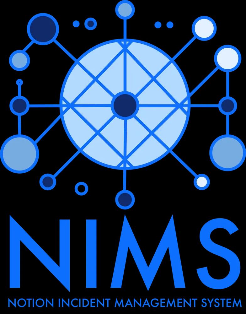 Logo for Notion Incident Management System (NIMS)