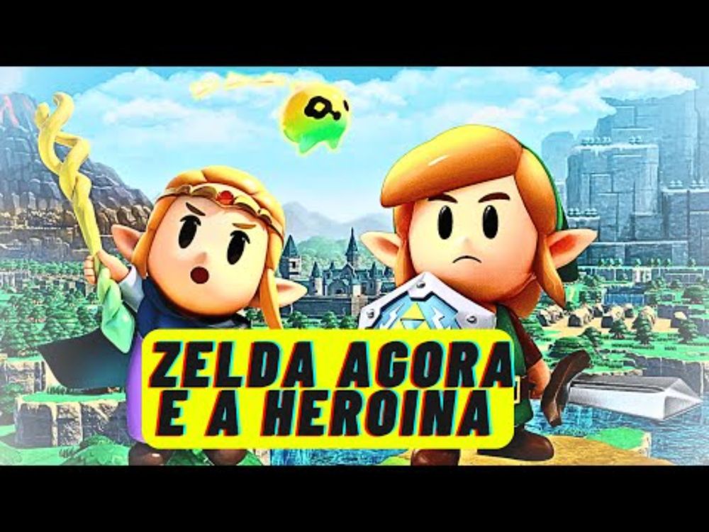 The Legend of Zelda: Echoes of Wisdom :  inicio zelda vai resgatar o link