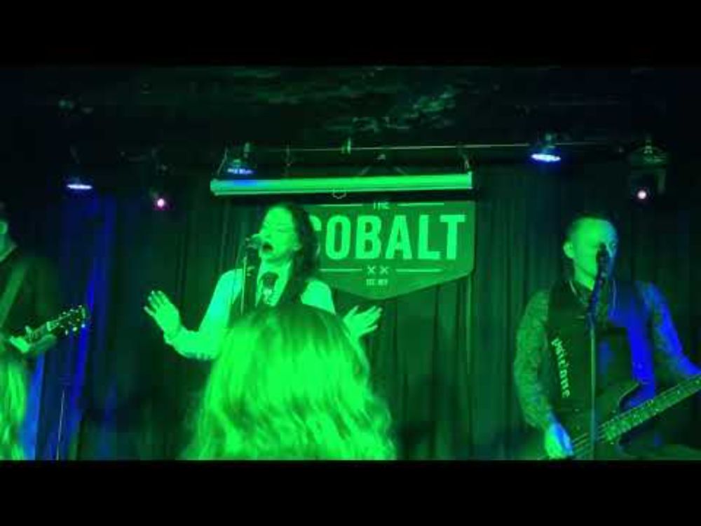 #TheMarchViolets performing Grooving In Green, in Vancouver on 11/09/2024. #gothrock #postpunk