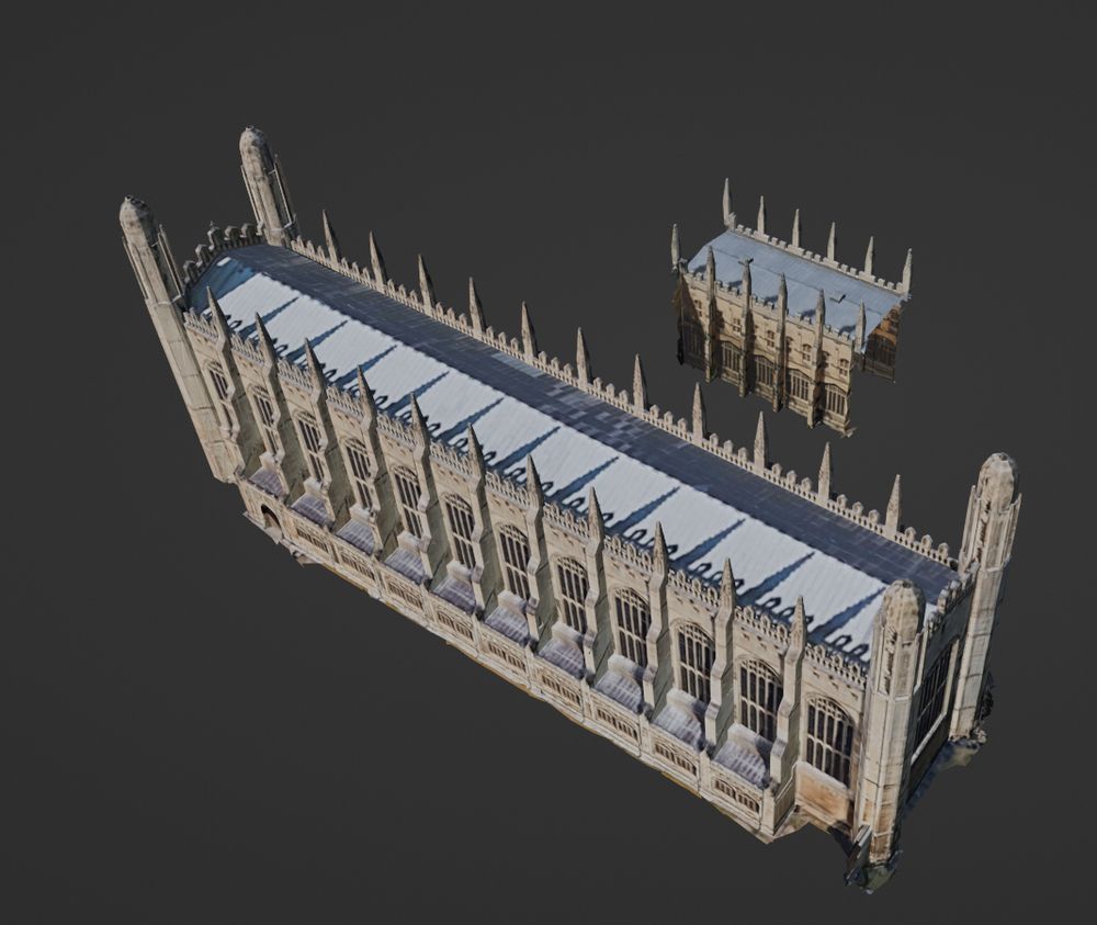 King's College Chapel (1448-1515) next to the Divinity School (c. 1430-82)
