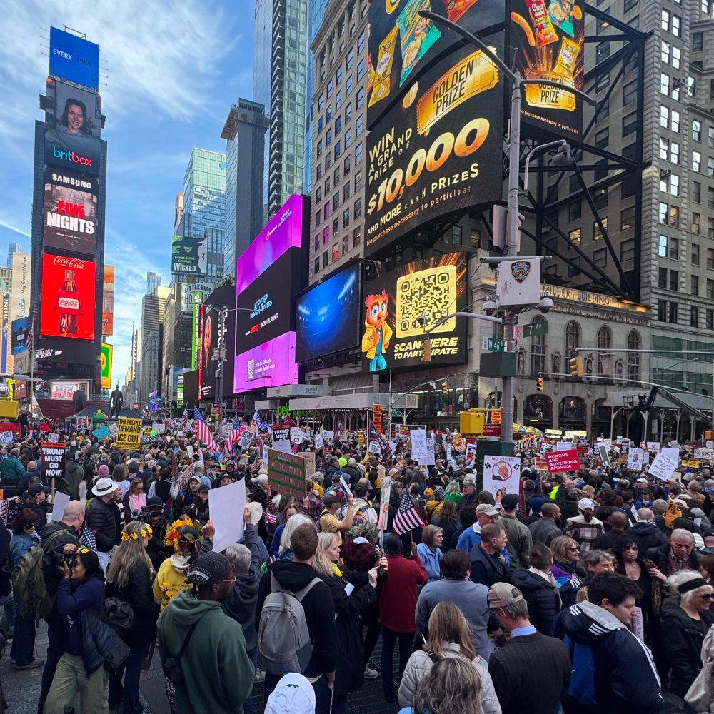 No Kings peaceful protest in NYC