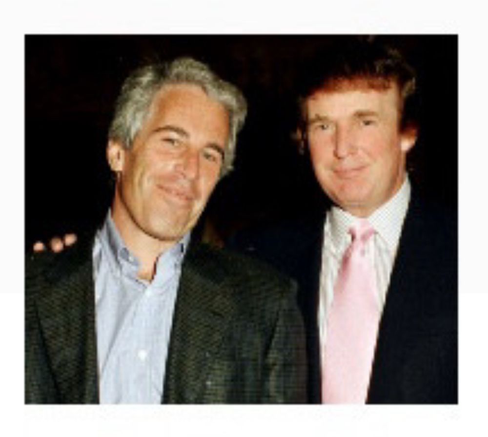 Pic of Epstein and Trump.