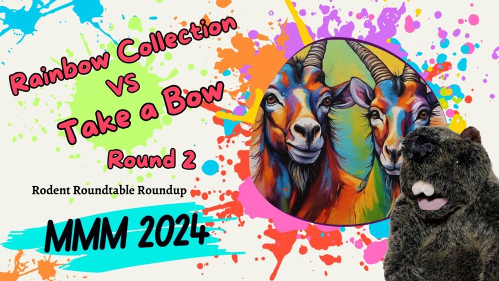 Rodent Recap - 2024 MMM - Rainbow Collection and Take a Bow, Round 2!
