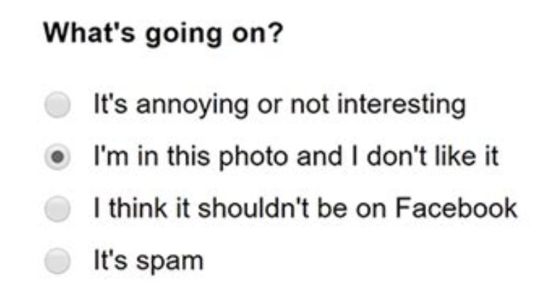 "what's going on? I'm in this photo and I don't like it."