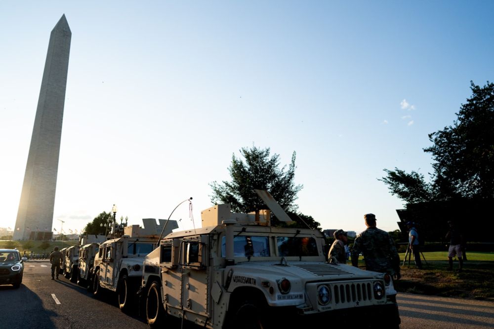 National Guard troops in Washington may soon carry weapons, a reversal of their initial orders.