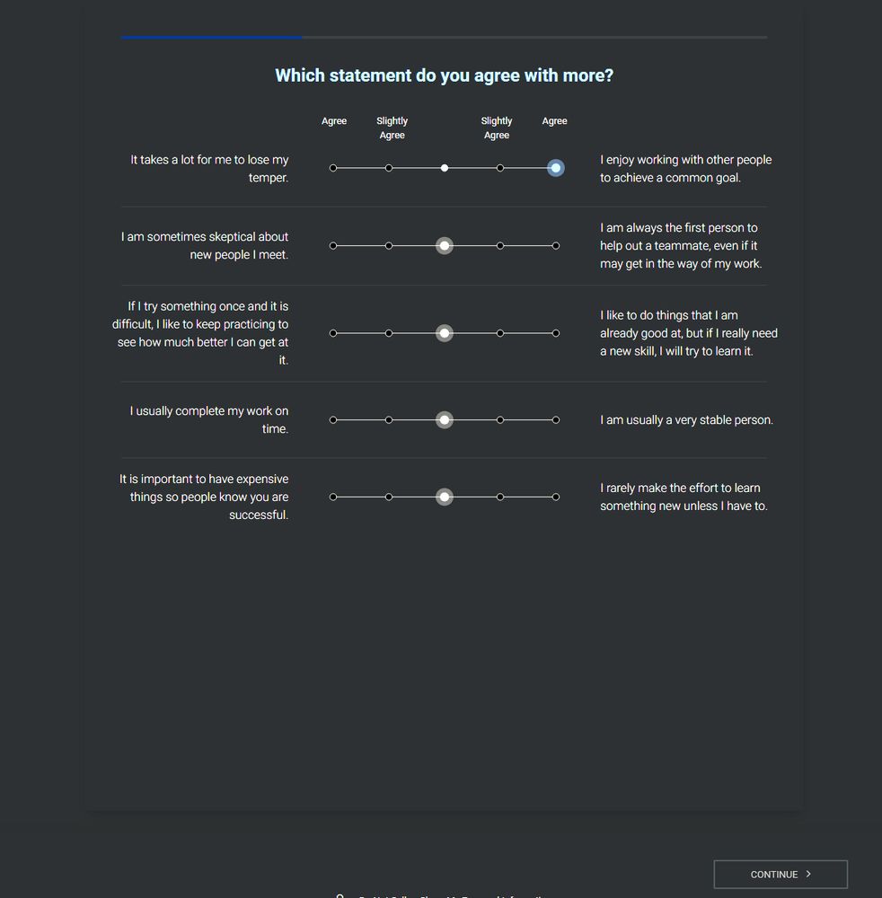 stupid agree/agree questions