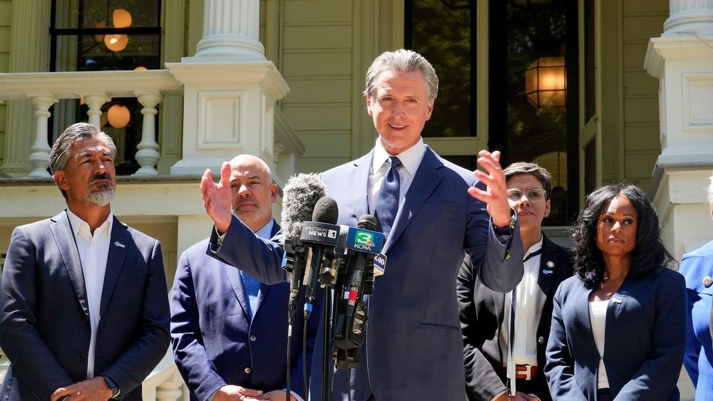 High-profile Democratic governors have thrown support behind colleagues who said they'll draw new Congressional maps to favor Democrats before the 2026 midterms.
