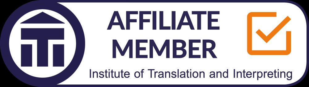 Affiliate Member - Institute of Translation and Interpreting