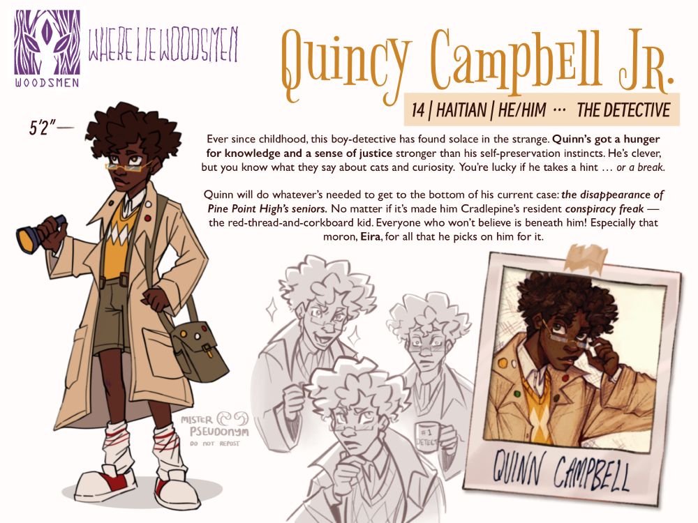 Quinn’s reference sheet
