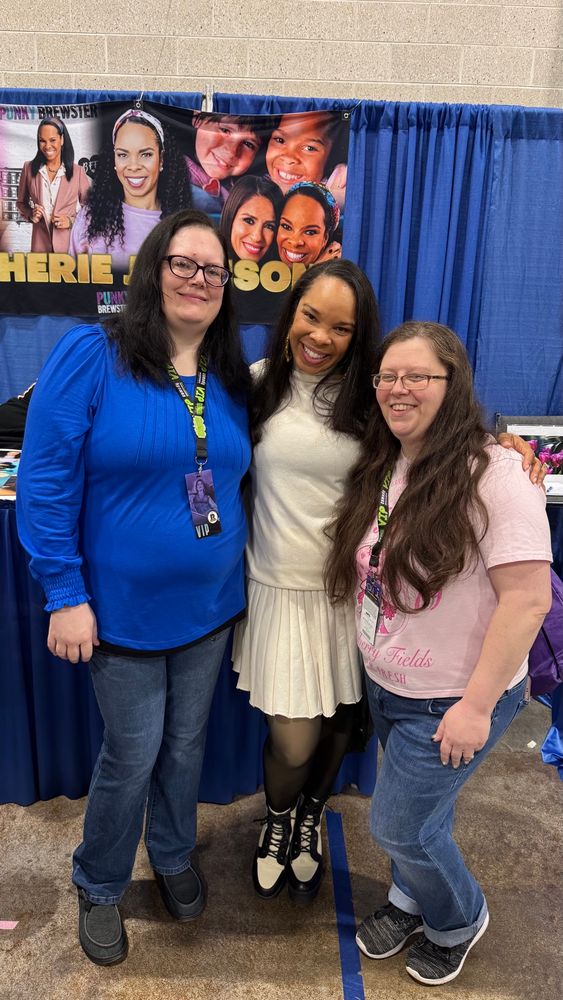 Of course we had to get another photo with Cherie Johnson