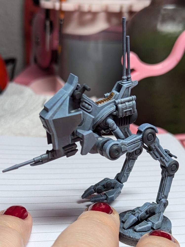 Star Wars Legion Clone Trooper AT-RT work in progress