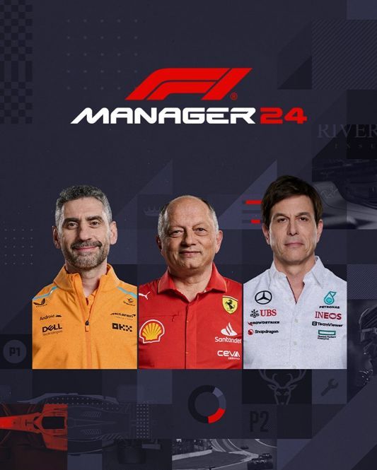 The cover art for F1 Manager 24.
