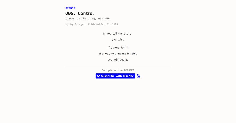 005. Control