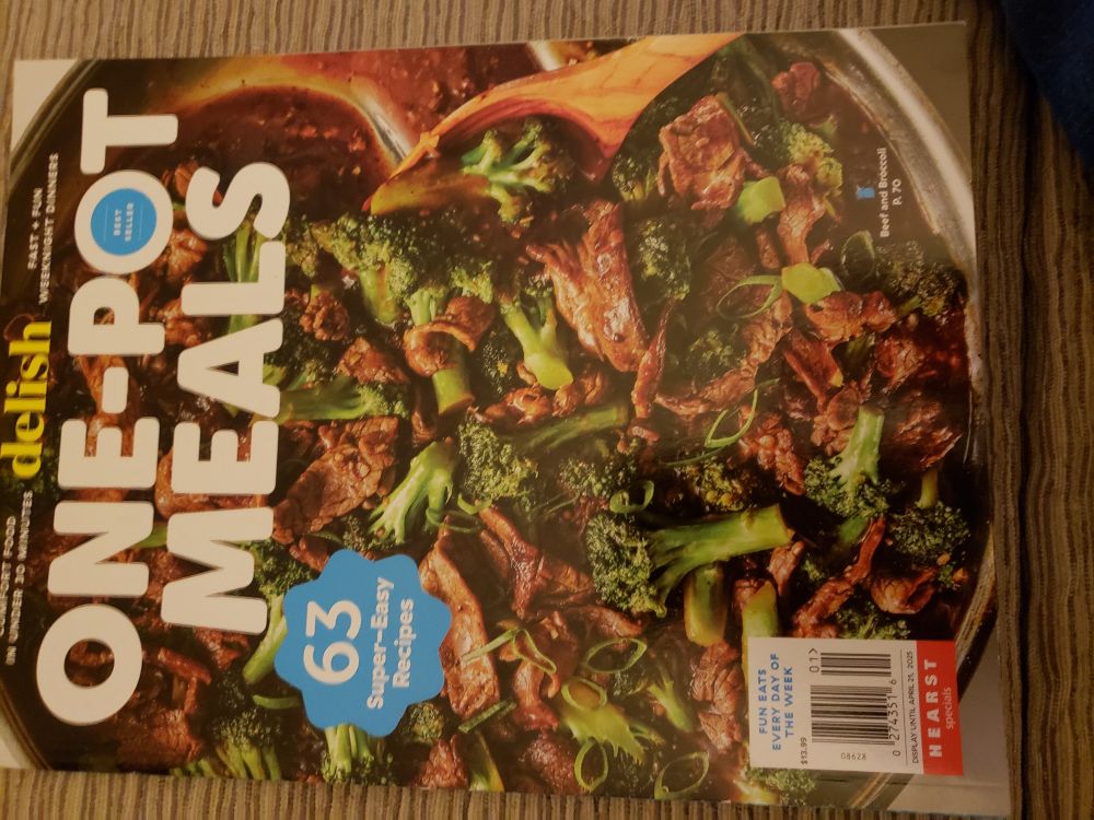 Cover of "One Pot Meals" from Delish ($13.99)