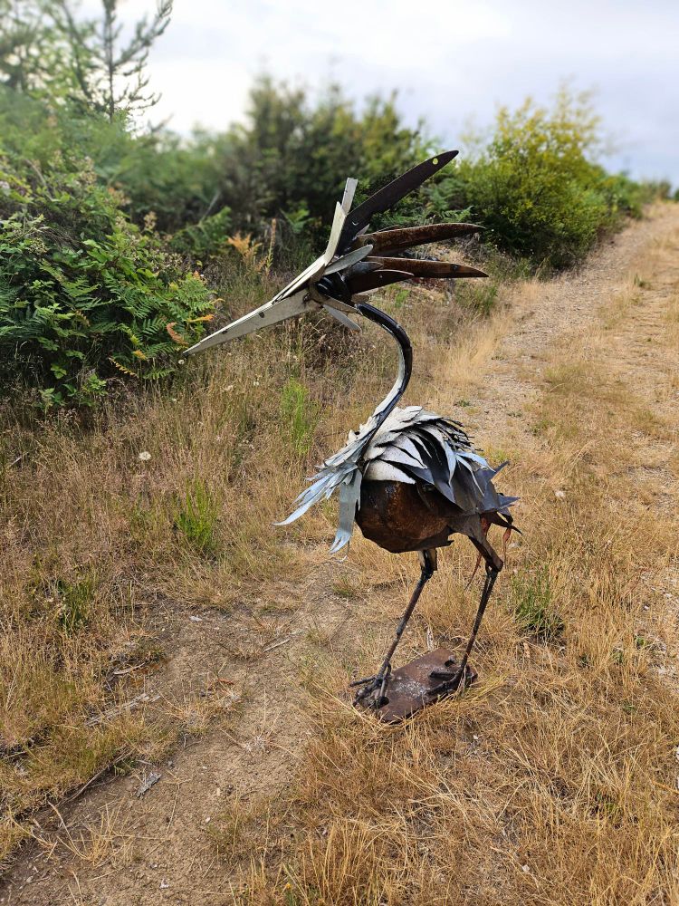 Another view of the heron.