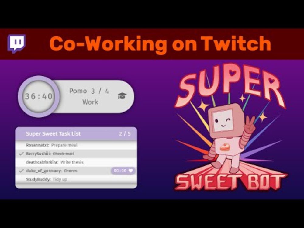 🔸 Co-Working Stream on Twitch 💜 Easy Setup Guide!
