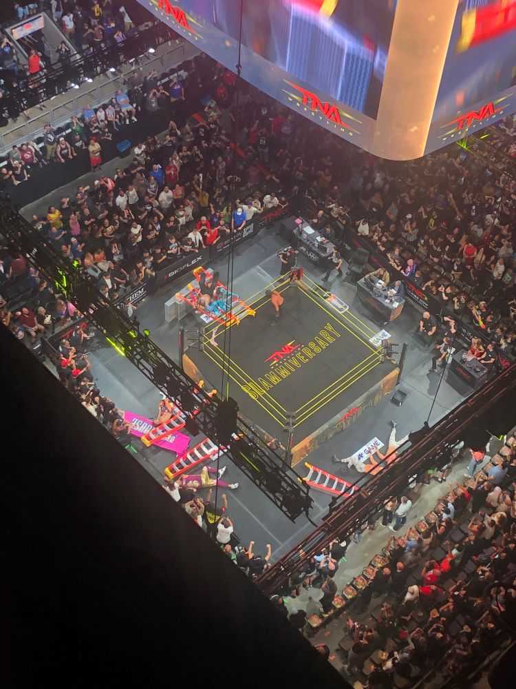 Four-team ladder match at TNA Slammiversary.