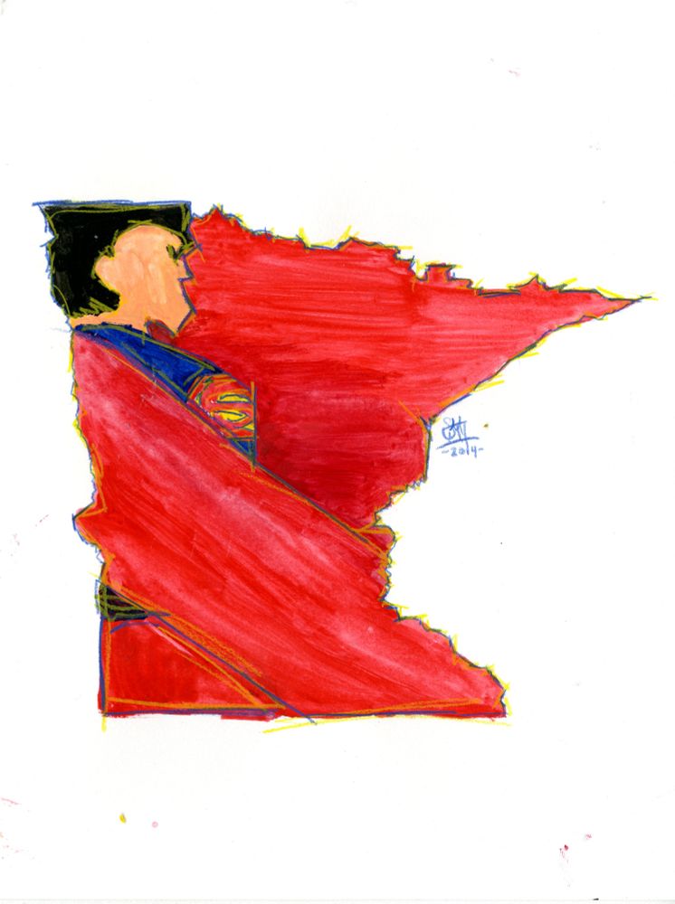 Minnesota as Superman