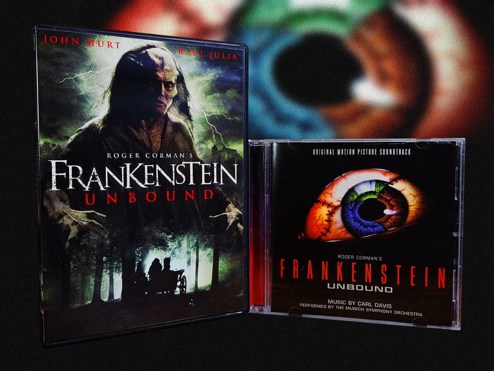 FRANKENSTEIN UNBOUND on DVD, and the CD soundtrack