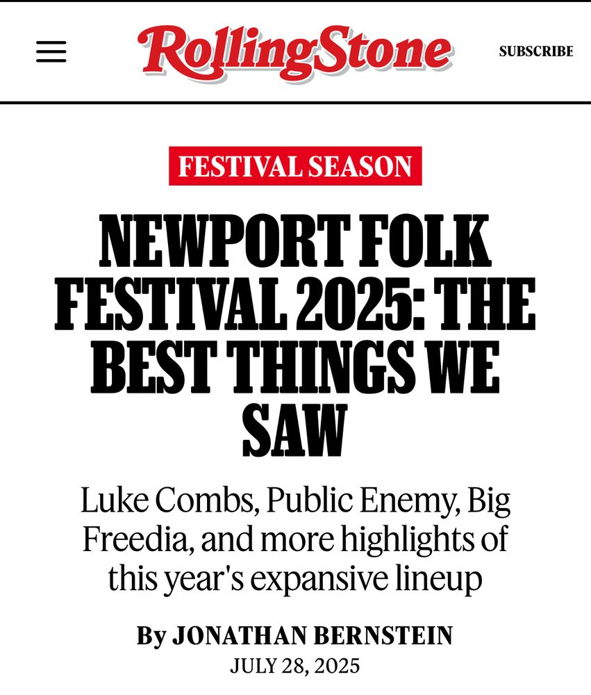 Public Enemy HITS the Newport Folk Fest - coverage by Rolling Stone