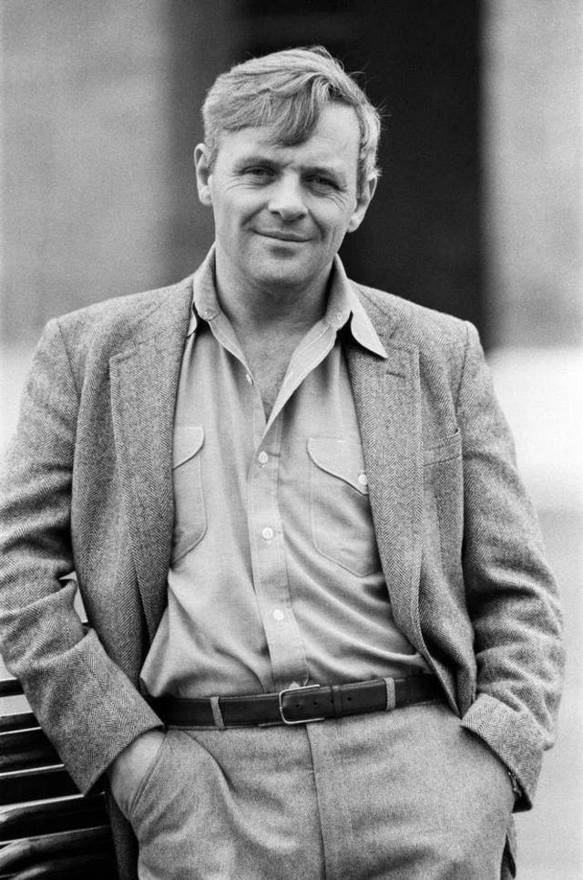 Sir Anthony Hopkins around the time he quit drinking 