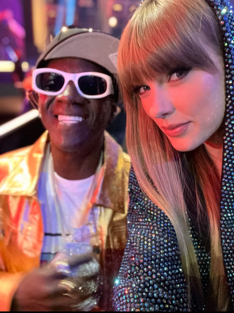 The Queen Taylor Swift and Flavor Flav