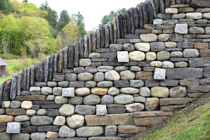 Dry stone walling by Jared Flynn