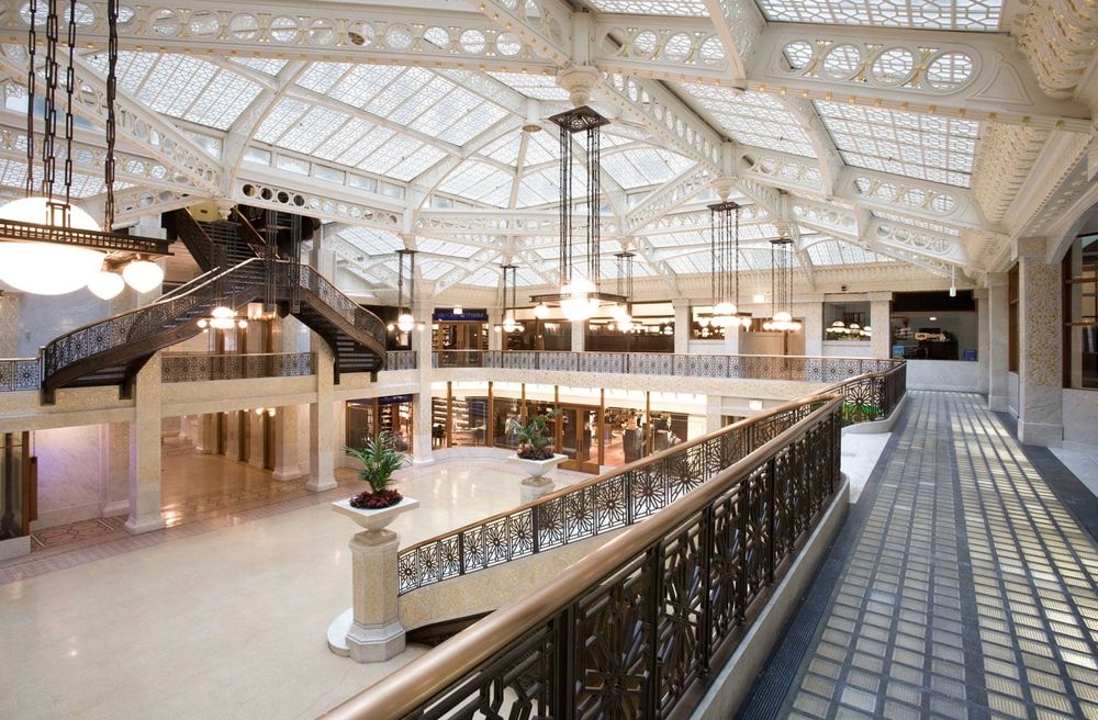 The Rookery Building by Frank Lloyd Wright 
