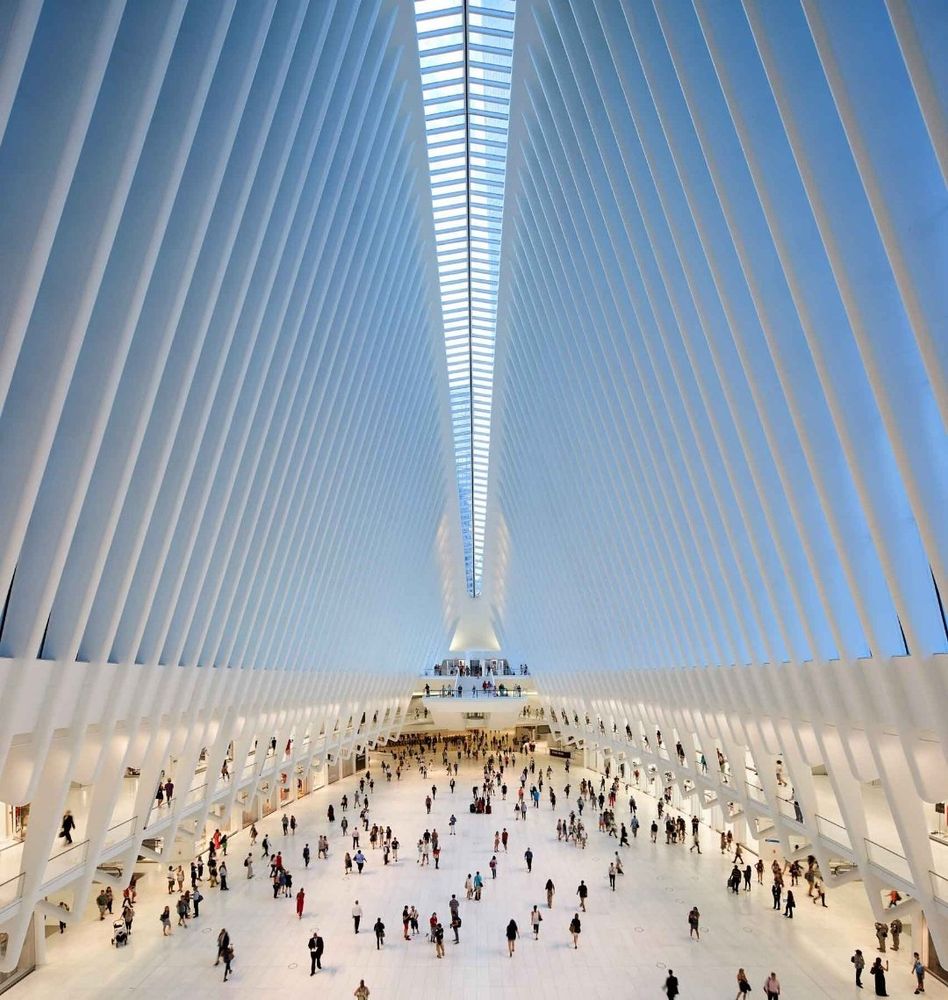 Oculus, World Trade Center Transportation Hub by Santiago Calatrava