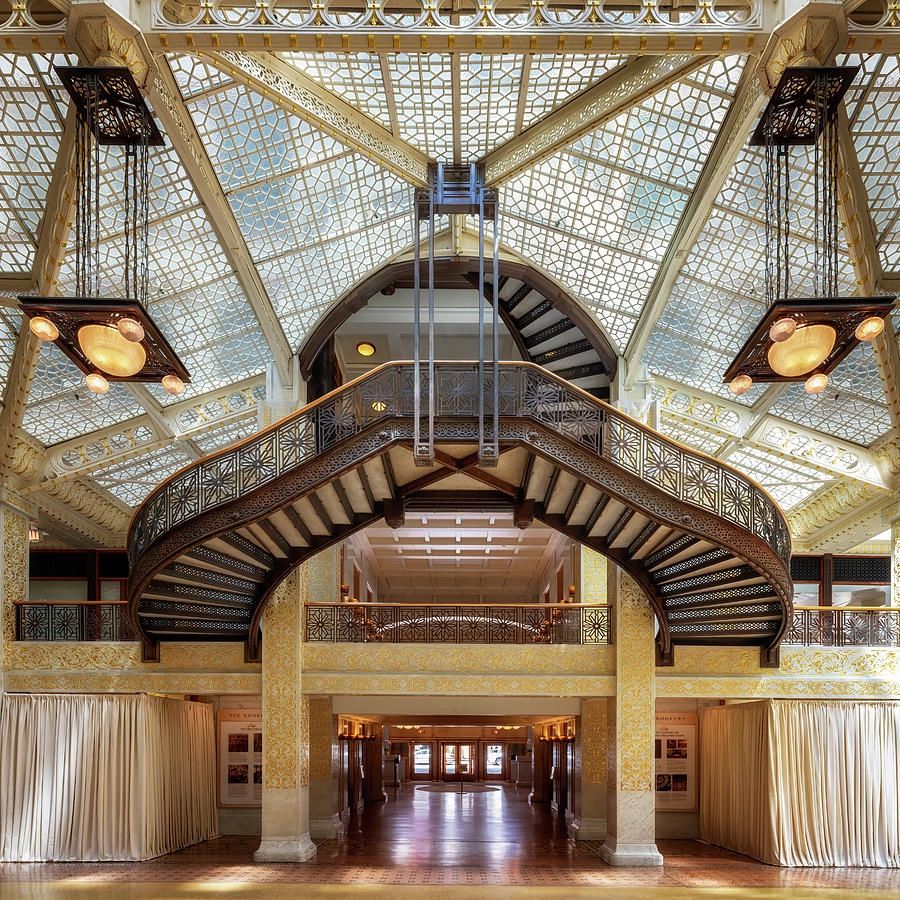 The Rookery Building by Frank Lloyd Wright 