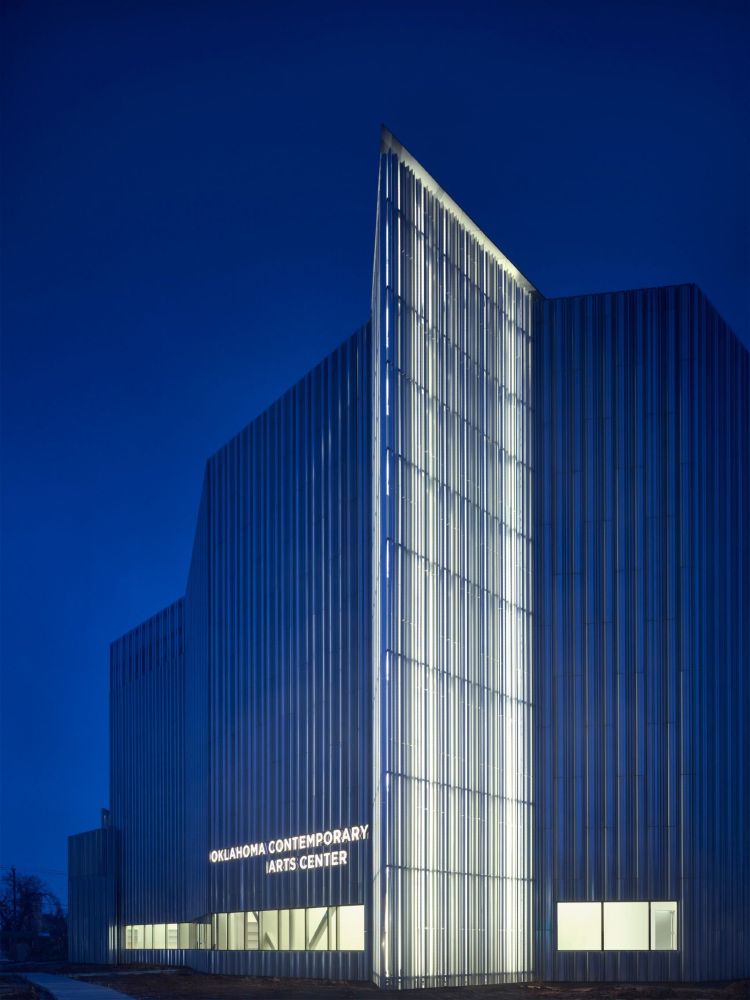 Oklahoma Contemporary Arts Center by Rand Eliot Architecture