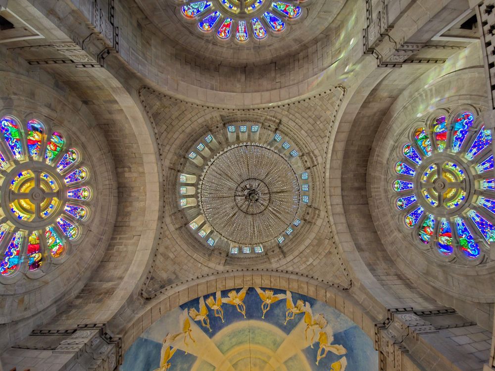 Dome of Santuário de Santa Luzia, Viana do Castelo, Portugal