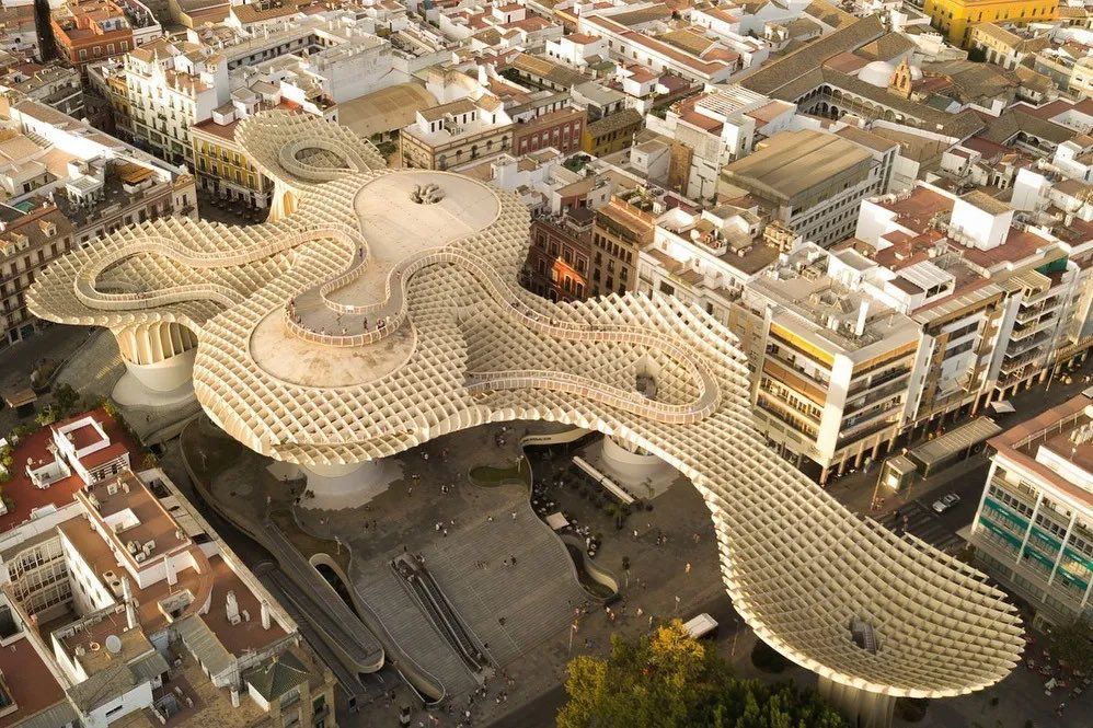 Setas de Sevilla: The World’s Largest Wooden Structure by J. Mayer H.