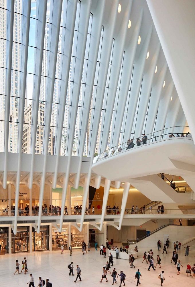 Oculus, World Trade Center Transportation Hub by Santiago Calatrava