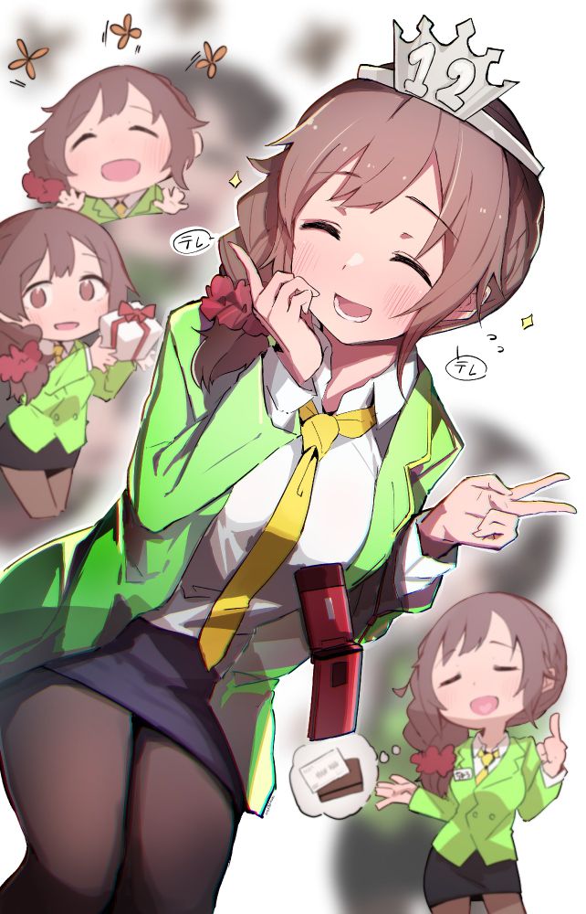 千川ちひろさんの2023年誕生日絵です！べつのSNSに載せたりしたやつです！