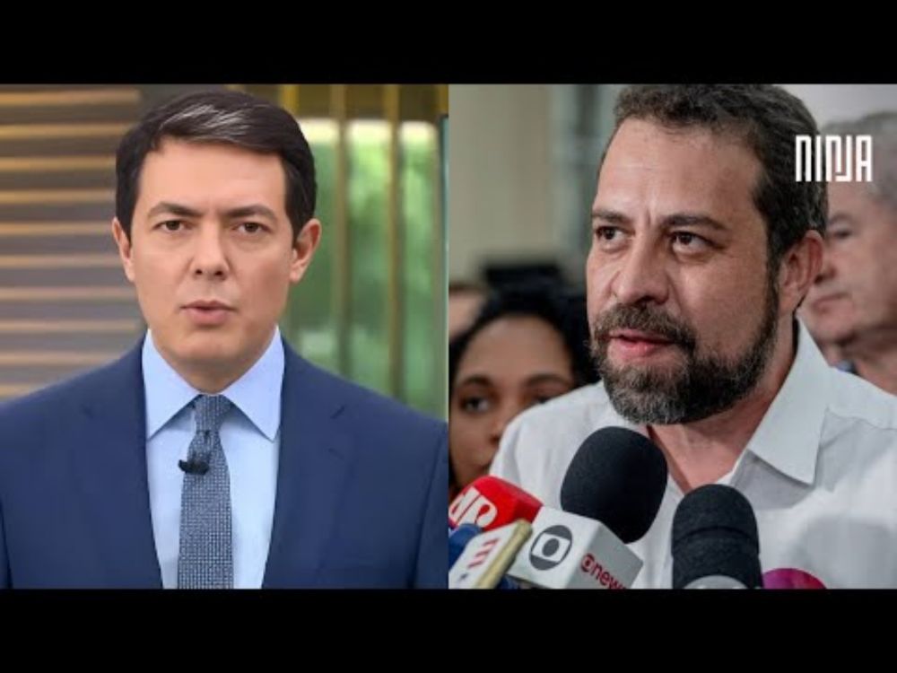 🔥Repórter tenta armar pegadinha mas escorrega🔥Boulos detona em sabatina da Globo🔥