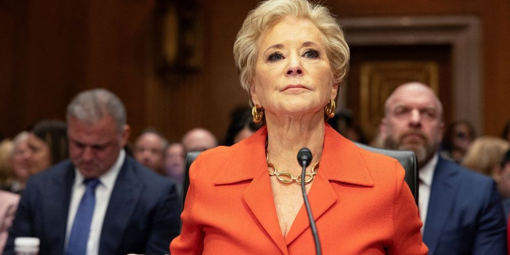 'I don't know': Billionaire Trump official can't say how she'll profit from bill