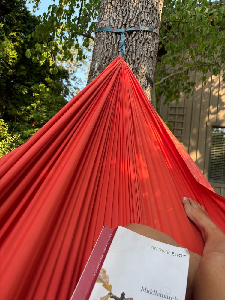 Middlemarch in a hammock