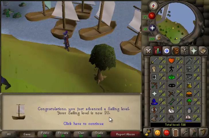 An image of the April Fools Sailing skill in 2014. Image sourced from: https://www.youtube.com/watch?v=43tBPloYL-w