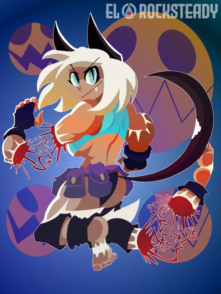 Ms. Fortune from Skullgirls! 