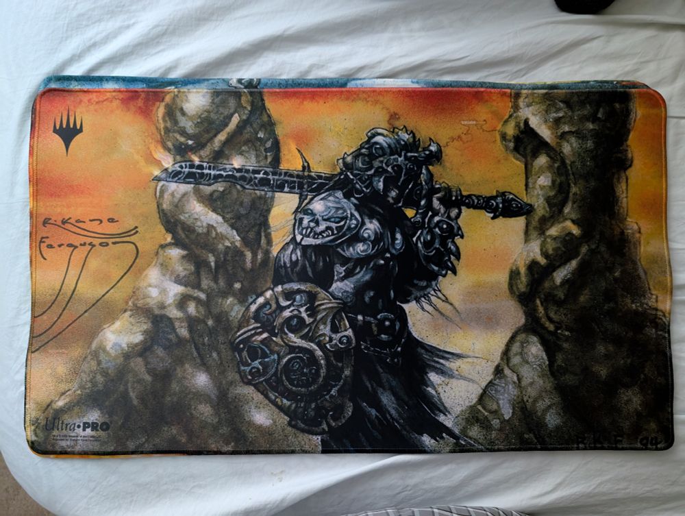 Dakkon Blackblade playmat